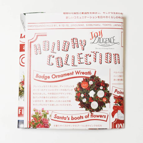 Tabio × DILIGENCE PARLOUR / ブーケ柄WHITE