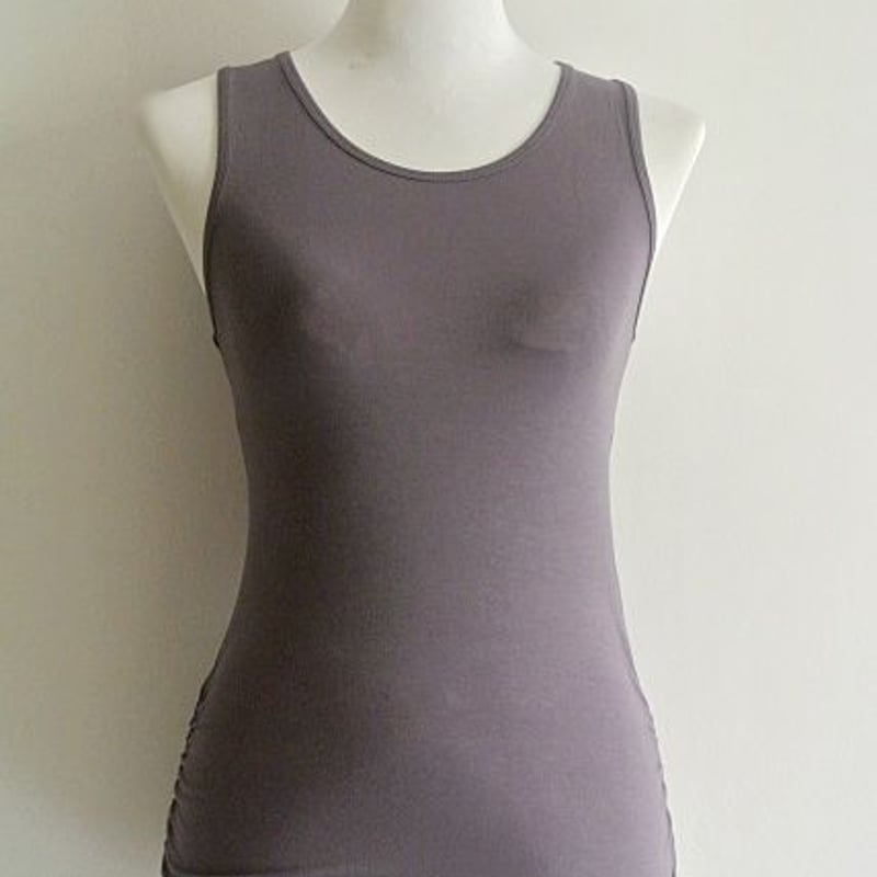 ロングタンクトップ（色：パープルトープ）（サイズ：M/L) | June