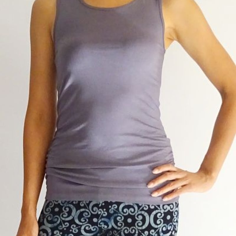 ロングタンクトップ（色：パープルトープ）（サイズ：M/L) | June