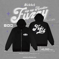Kolokol Fuzzy zip-up Hoodie