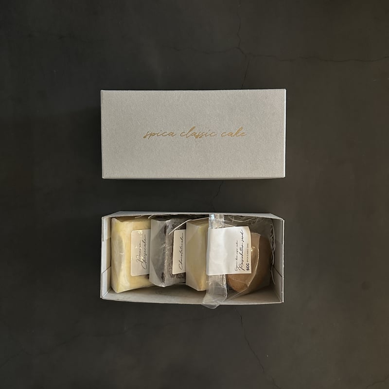 カット＆サンド4種4点詰合せBOX | SPICA CLASSIC CAKE
