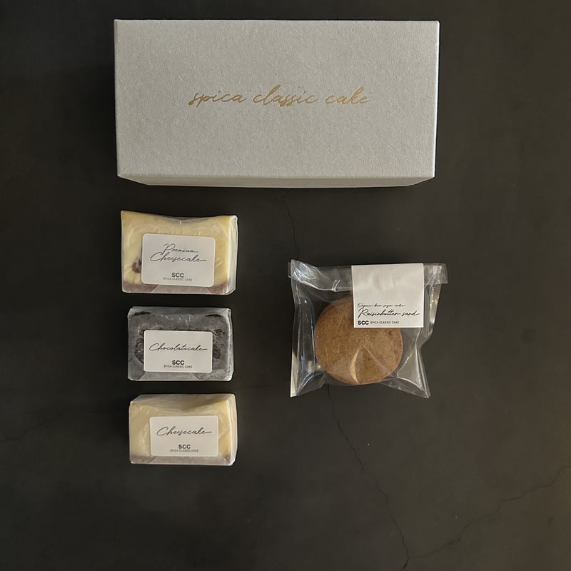 お笑い・バラエティ S4U SPICE BOX/SECRET BOX カット＆サンド4種4点詰合せBOX | SPICA CLASSIC CAKE