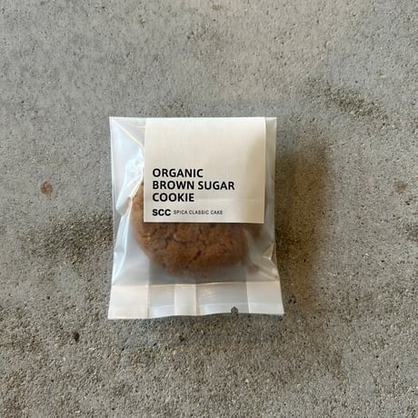 オーガニックブラウンシュガークッキー
