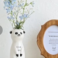 シナリー モチーフフラワーベース   ミーアキャット