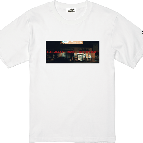 IN PROGRESS X NAUGHT PRODUCTION LEAVE ME ALONE TEE