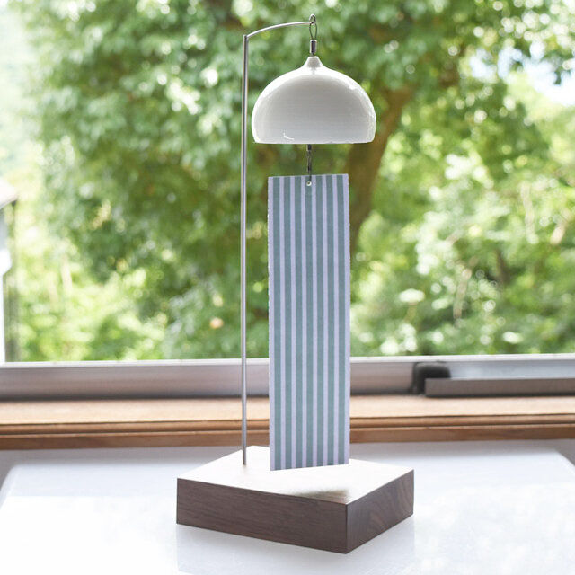 銅製の風鈴 パイプ型ウインドチャイム （風鈴 スタンド型）