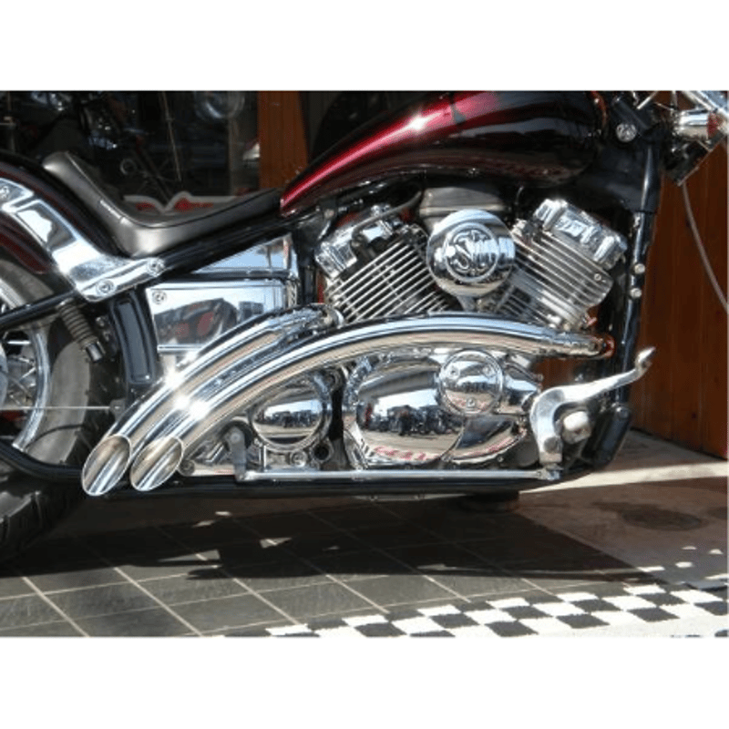 ドラッグスター400用 ベントマフラー | BARNショッピングストア ドラッグスター400用 ベントマフラー | BARNショッピングストア
