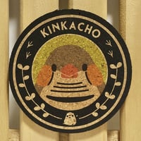 コルクコースター　キンカチョウ