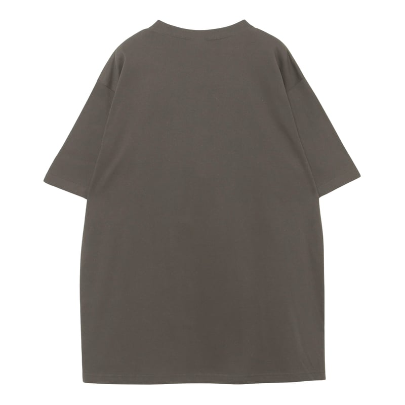 おおきいなるせねこTシャツ(きんぐ) チャコール | だいふくやさん