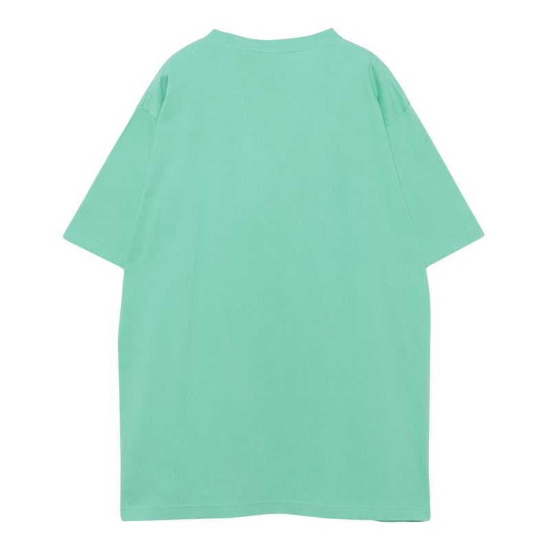 むさし】FEELCYCL 13周年猫Tシャツ 水色 FEELCYCL 13周年猫T