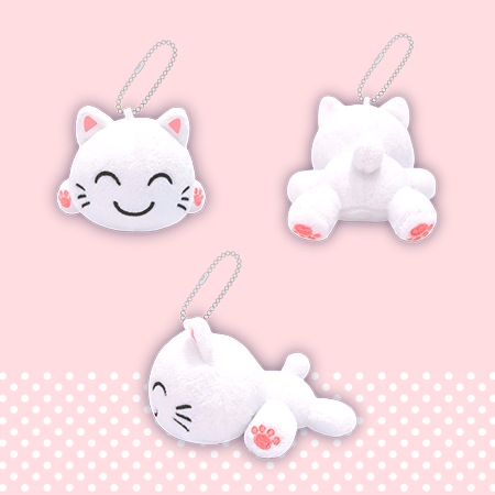 おるすばんなるせちゃん　いっしょにおでかけなるせねこ　ぬいぐるみ　nqrse いっしょにおでかけなるせねこ | だいふくやさん