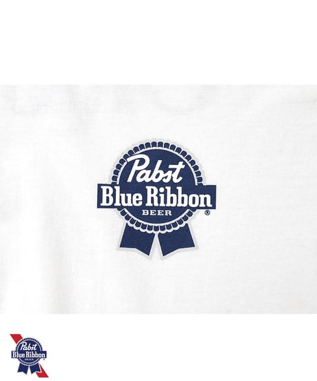 【PABST BLUE RIBBON】 ORIGINAL LOGO TEE