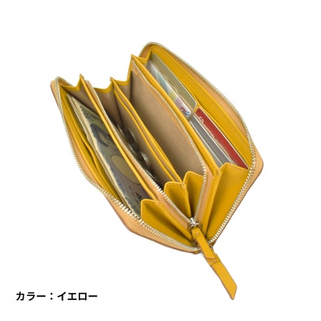 Sweeping〈スウィーピング〉ラウンドファスナー長財布 4M2-1151