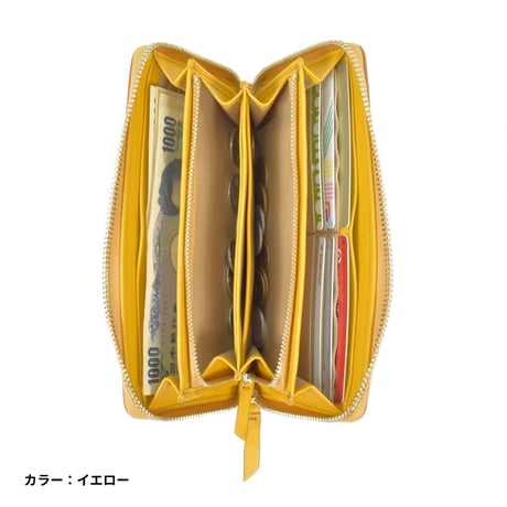 Sweeping〈スウィーピング〉ラウンドファスナー長財布 4M2-1151