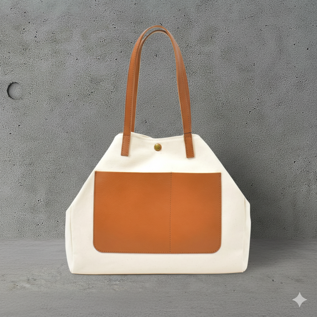 Cricket〈クリケット〉前ポケットトートバッグ 7M2-1146 | MahL+81