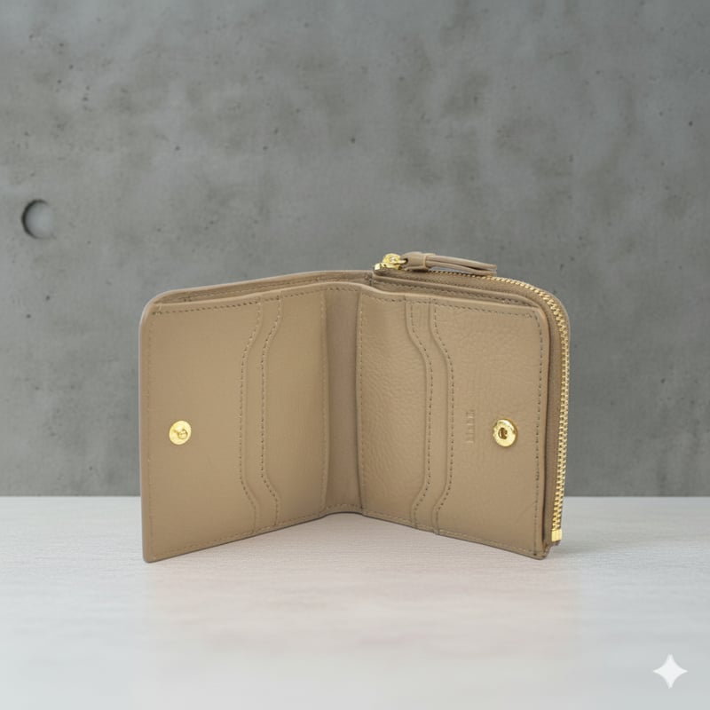 Sweeping〈スウィーピング〉L字ファスナー二つ折り財布 7M4-1152 | Ma