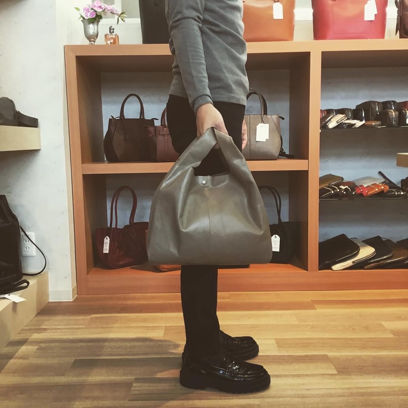 Smooth leather tote bag other stories hotsell