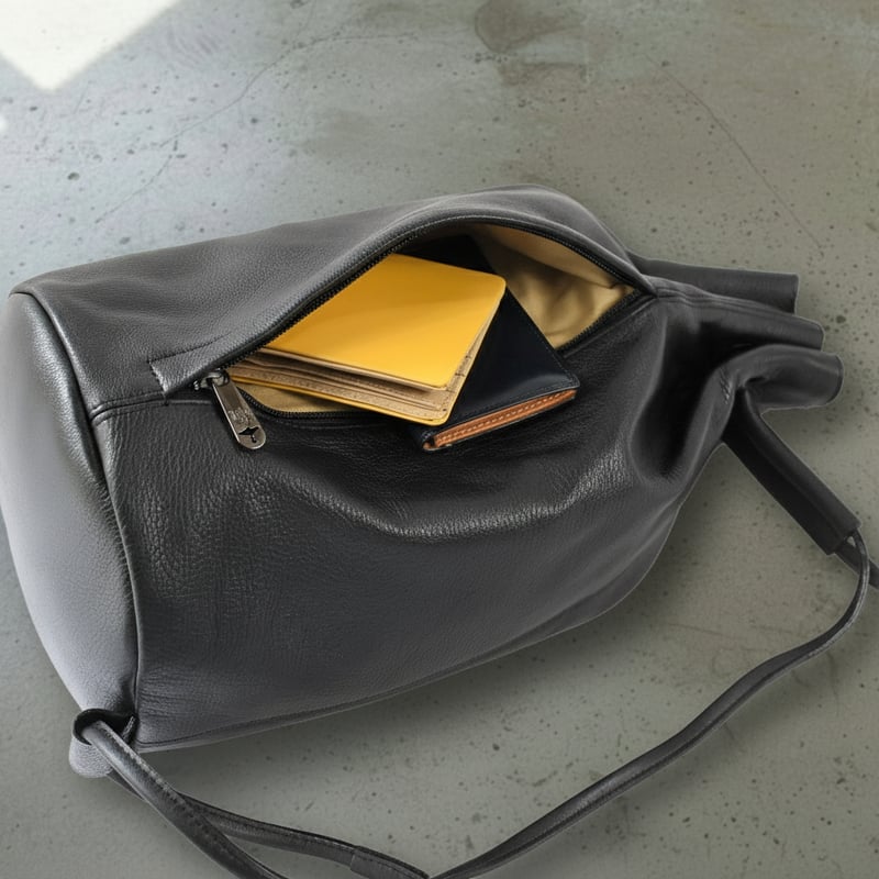 Bomb＜ボム＞ソフトレザーボンサック | MahL+81 <マール>｜上質な