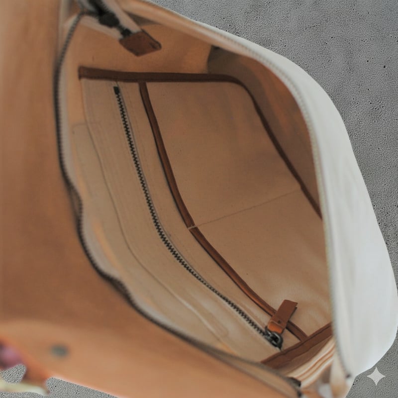 Chair＜チェア＞ キャンバス レザー フラップバックパック 7M0-1106