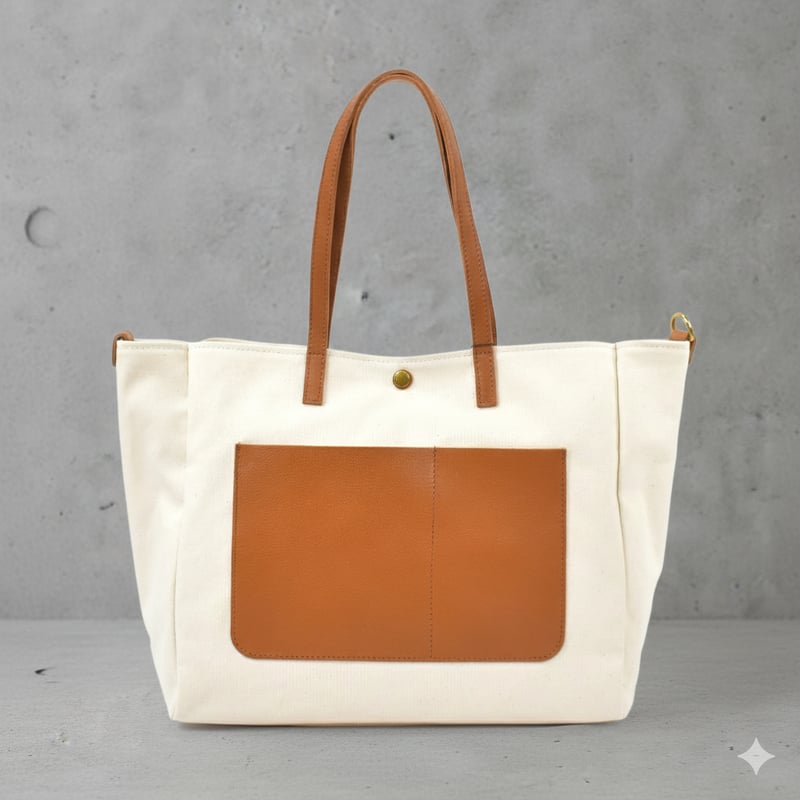 Cricket〈クリケット〉前ポケットトートバッグ 7M2-1146 | MahL+81