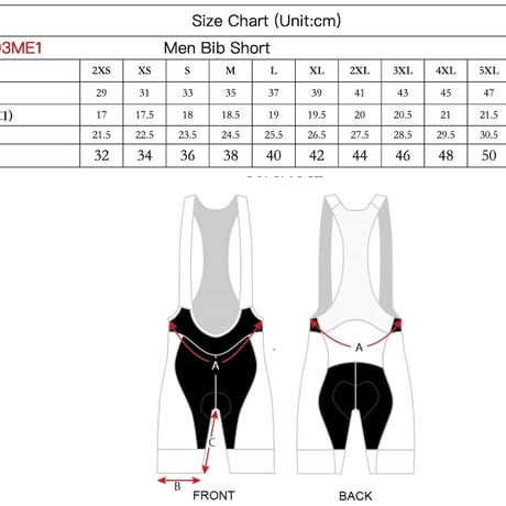 CYCLE BIB SHORTS - MENS