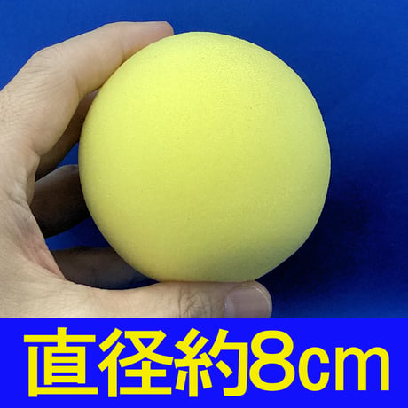 スポンジボール（直径約8cm）