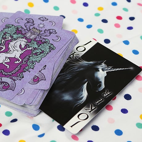 バイスクル Anne Stokes Unicorns（紫）