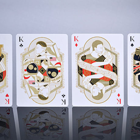 Solidarity (Loving Red) Playing Cards By Riffle Shuffle