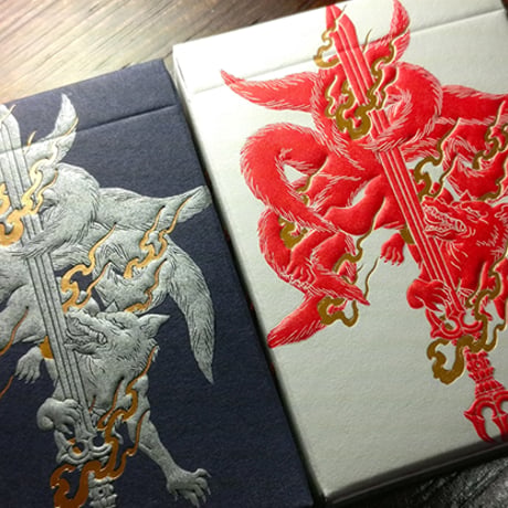 Sumi Kitsune Tale Teller (Craft Tuck) Playing Cards