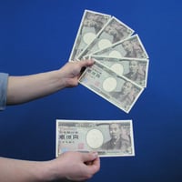 紙幣になる白紙