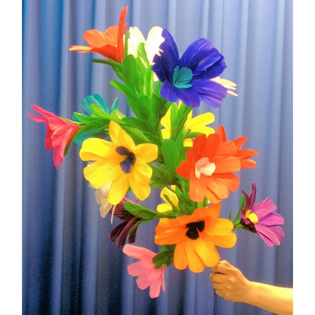 新ステッキ花セット