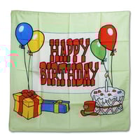 ハッピーバースデーシルク（60cm角）