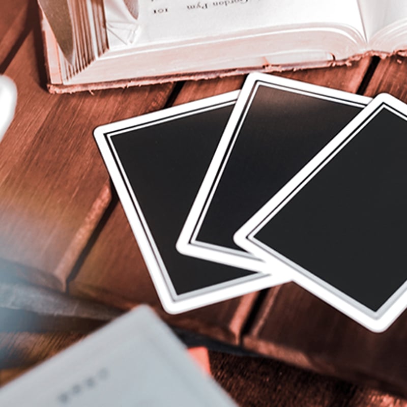 【新品未開封】Noc out Black【3個】 NOC Out: Black Playing Cards – 52Kards