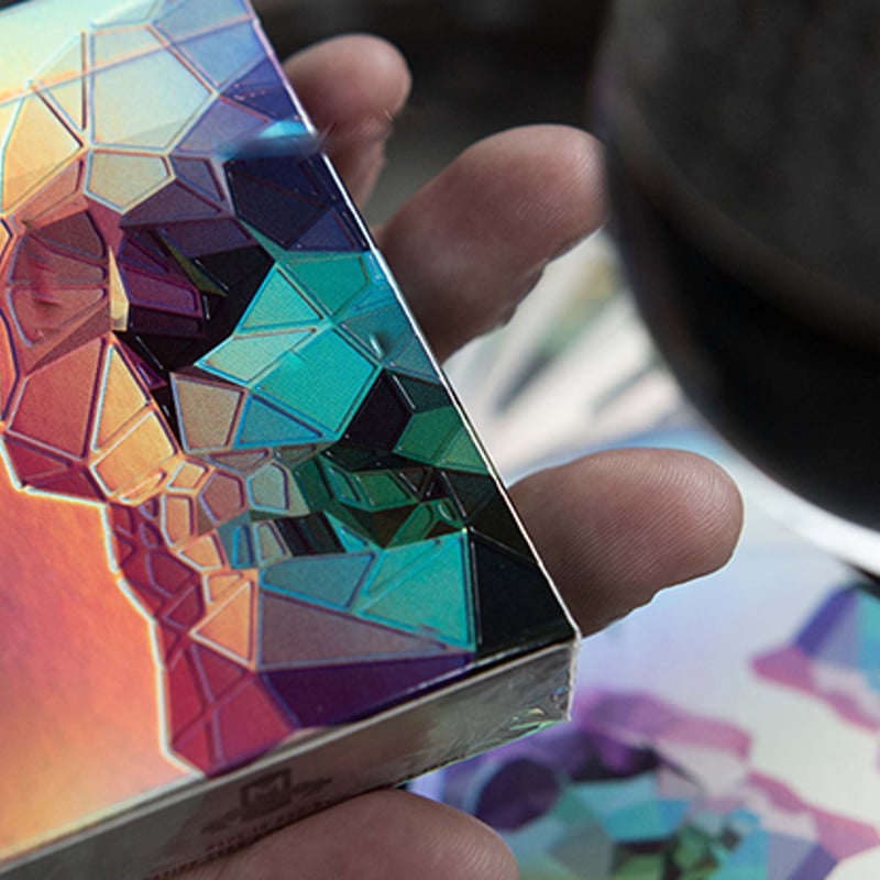 memento mori holographic playing cards Memento Mori Holographic Playing Cards