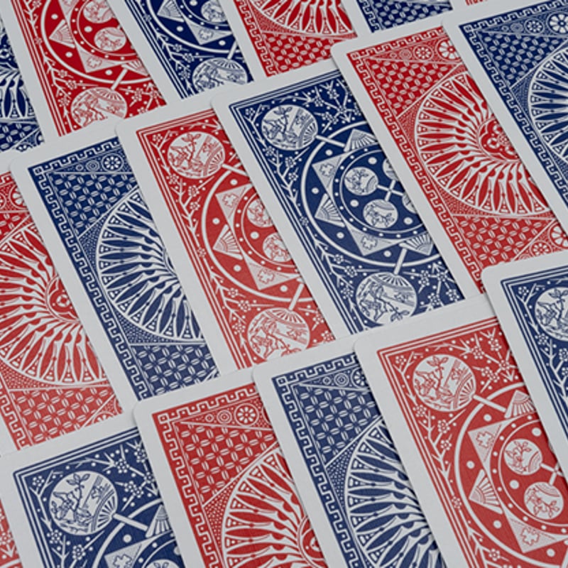 Tally-Ho 2色 Tally-Ho 2色 Tally-Ho Circle Backs 2 decks set RED/BLUE