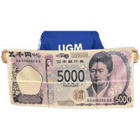 新五千円札シルク 大（ポリエステル）