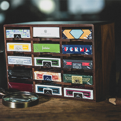 木製カードキャビネット（15デック）byTCC | UGMオンラインショップ