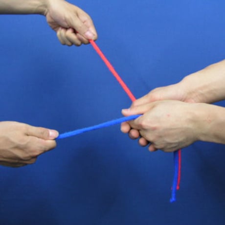 のびる３色ロープ