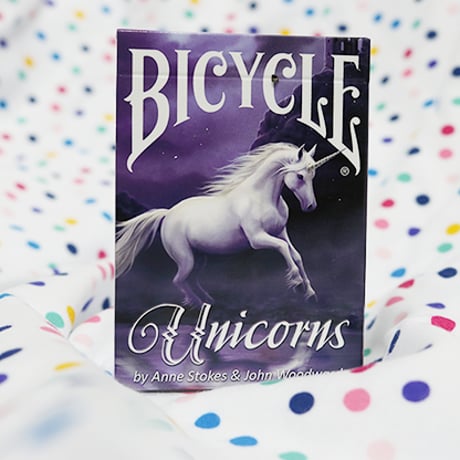 バイスクル Anne Stokes Unicorns（紫）