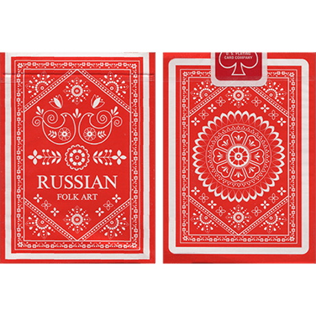 ロシアンフォークアートデック（赤）