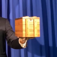 木製がっくり箱