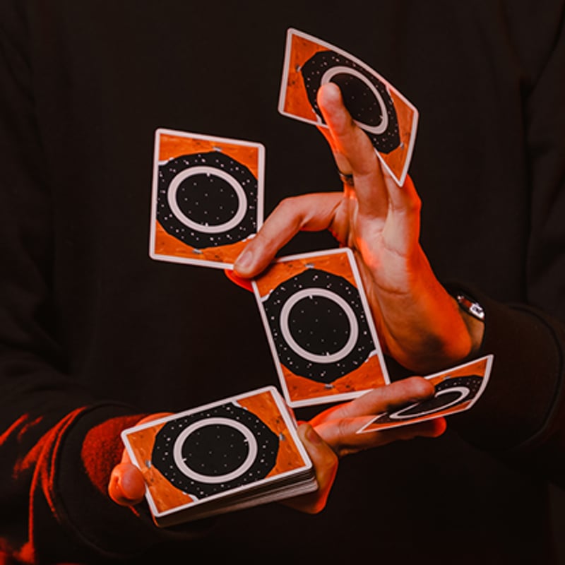 Orbit デック v1 Orbit V1 Playing Cards - Mini – Rare Playing Cards