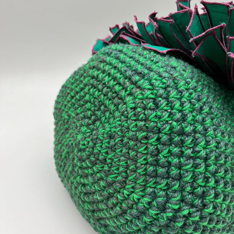 引き揃え糸 エメラルド 厳つい 