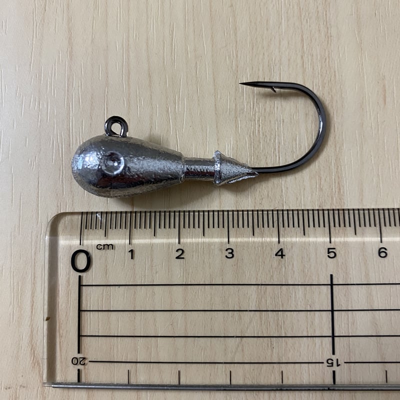 ジグヘッド 21g 先端重心 ジグヘッド Teardrop Jig ティアドロップジグ
