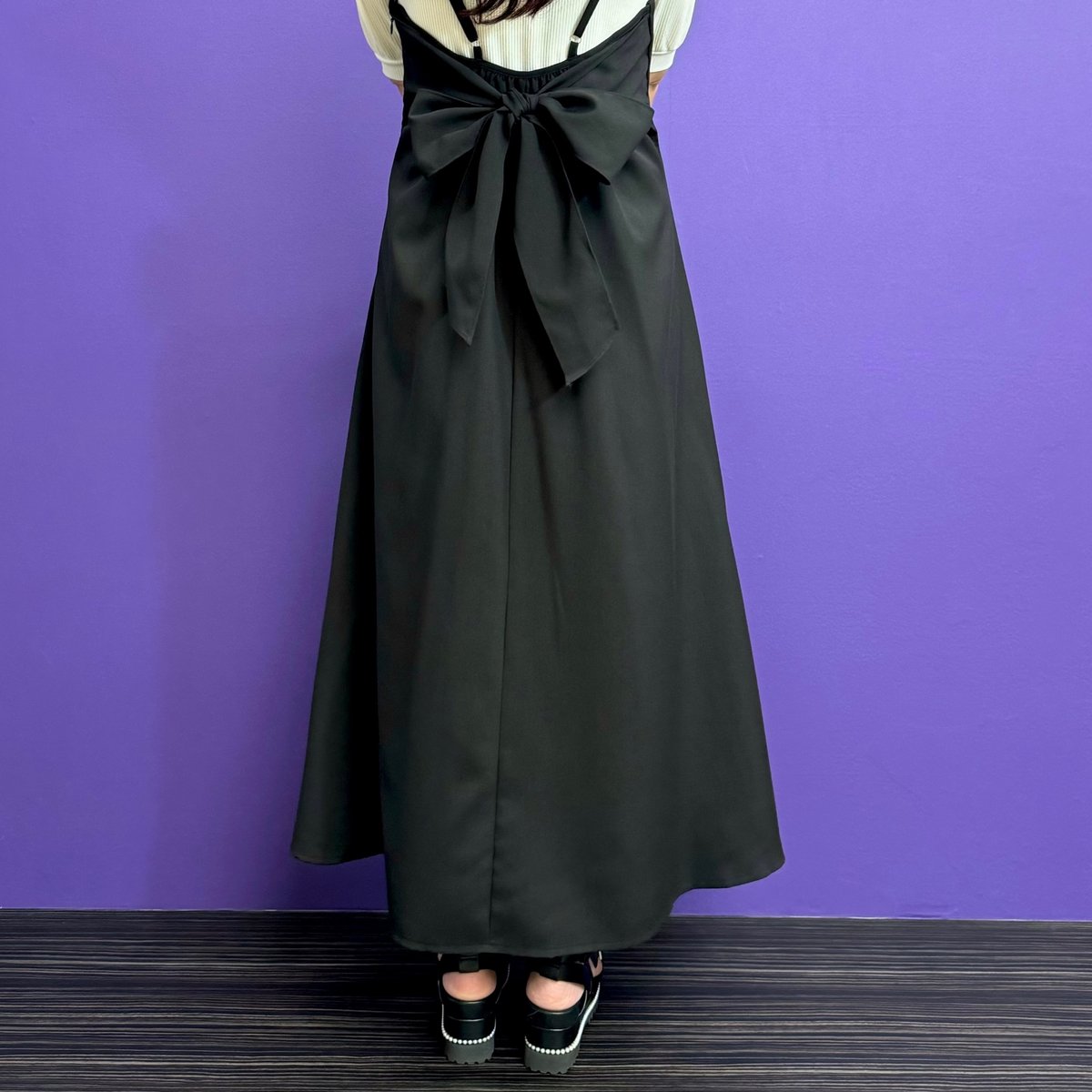 バックリボンジャンパースカート | Camellia