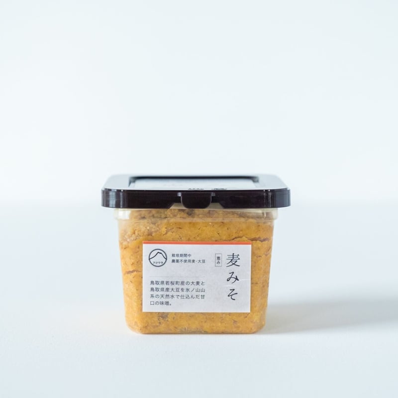 恵み 麦みそ 農薬不使用×天然麹菌(野生麹菌) | 藤原みそこうじ店