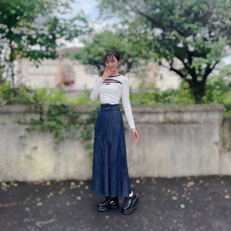 デニム巻きスカート M（数量限定販売） | 準組STORE 