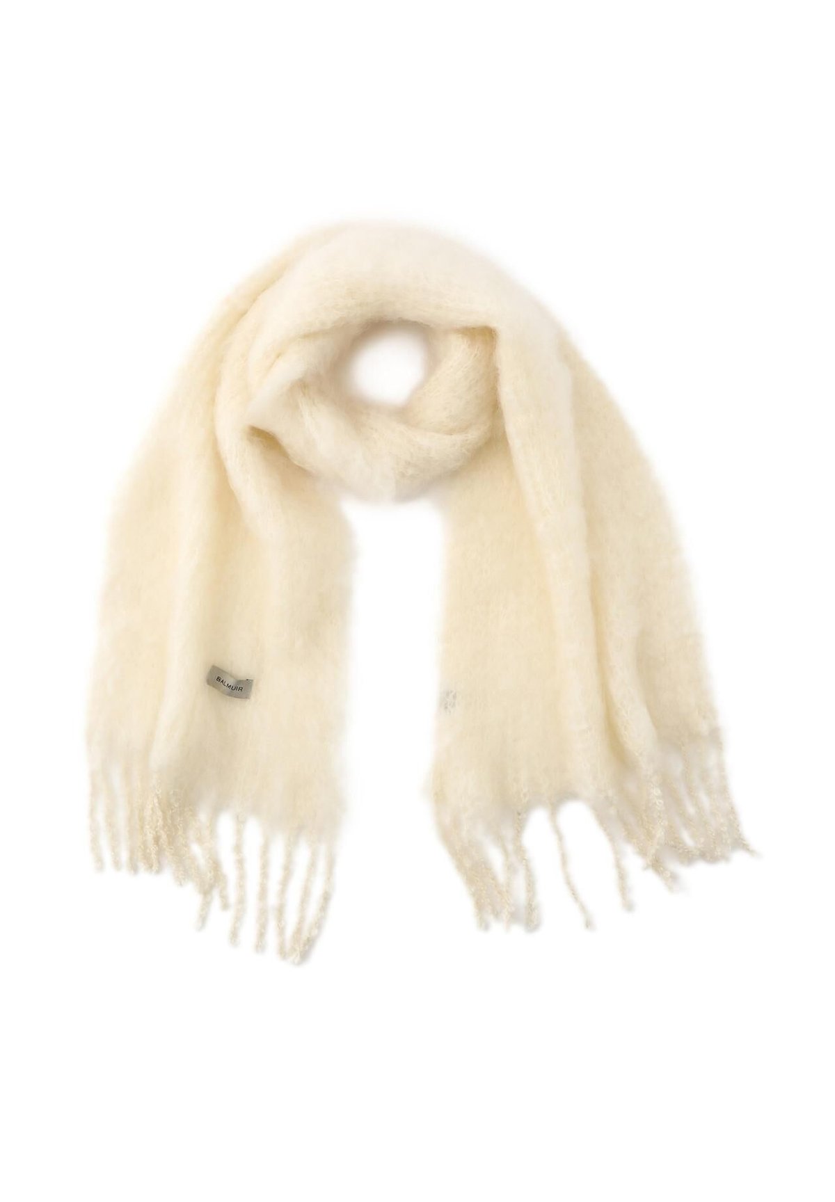 [Balmuir] Kid Mohair Scarf 定番キッドモヘアマフラー