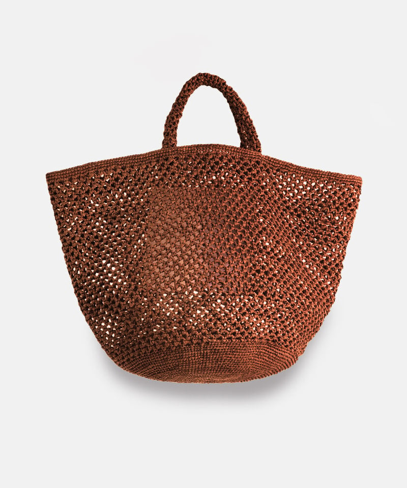 Sans Arcidet] KAPITY LACY BAG L レース編み定番ラフィアバッグ...