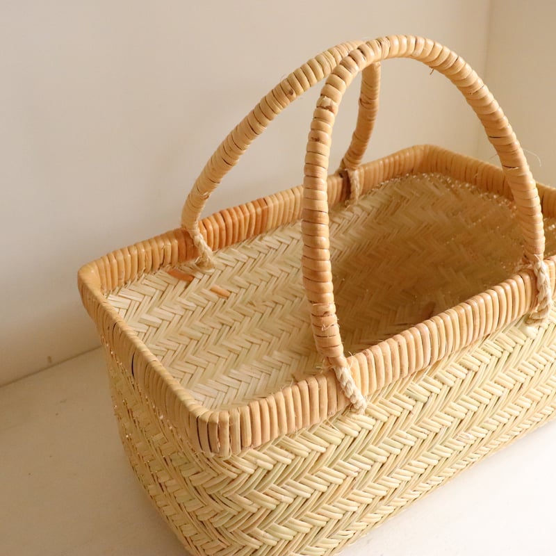 すず竹の市場かご | なずな onlinestore すず竹の市場かご | なずな onlinestore